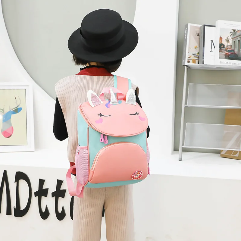 New Style Schoolbag Cartoon Dinosaur Children Backpack Kindergarten Schoolbag Boys and Girls Baby Large Capacity