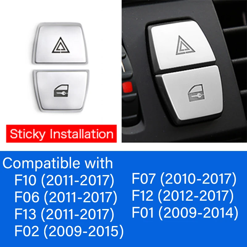 

Для BMW F10 F07 F06 F20 F30 F32 F01 F02 F25 F26 чехлы на кнопки автомобиля наклейки салон автомобиля хромированные аксессуары отделка