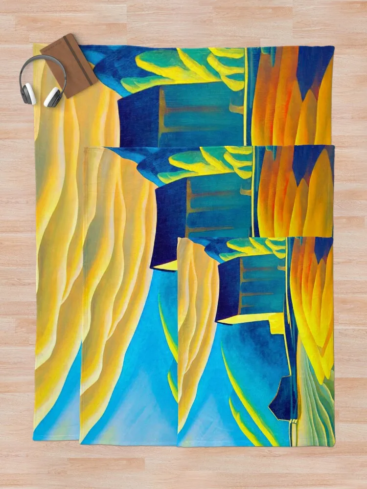 Ice House Coldwell Lake Superior - 1923 года Lawren Harris Vibante Edition пледы ретро-одеяла для кровати