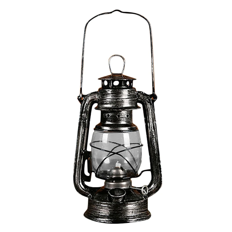 

Retail Retro Classic Lamp Wall Light With Wick Vintage Photography Props Home Decoration For Coffee Shop Miniatures Lamp