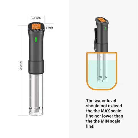 INKBIRD Sous Vide Cooker ISV-200W с цифровым управлением — фото устройства