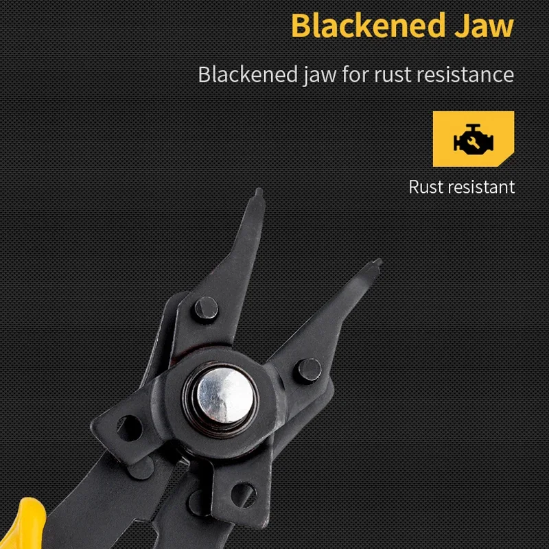 Набор 6 дюймовых стопорных плоскогубцев Deli 5 в 1 набор сделай сам Комбинированный