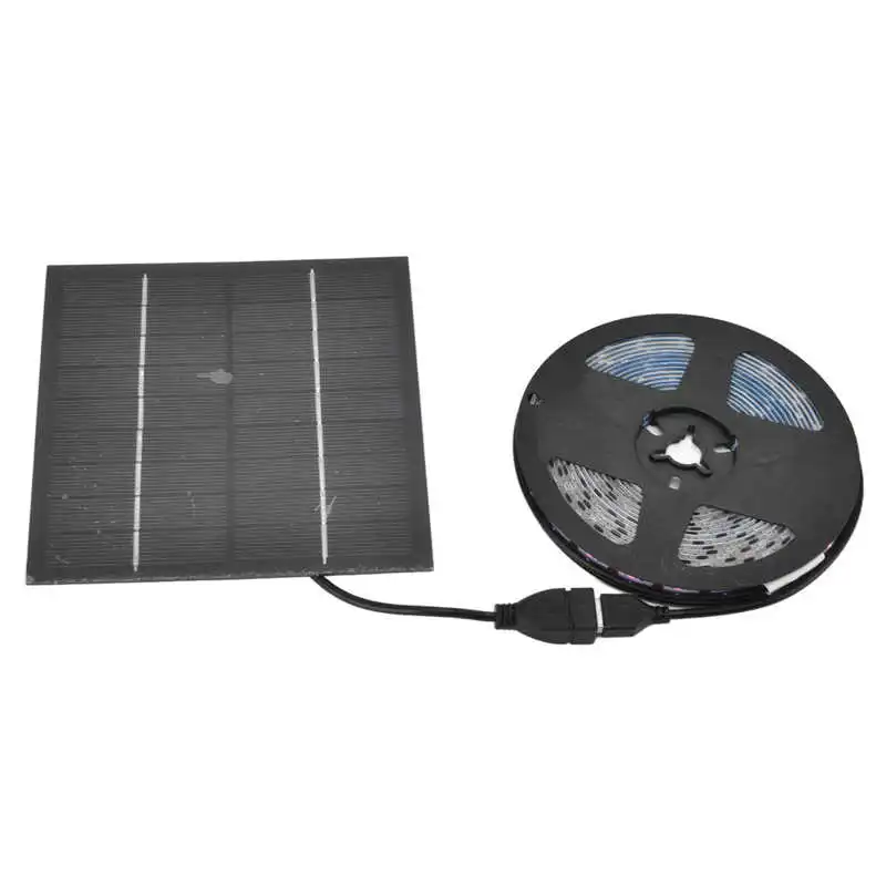 

5W 5V LED Grow Light Multifunction 5m/16.4ft Light String Plant Grow Flower Strip Lamp For Indoor Flower Seed Hydroponic