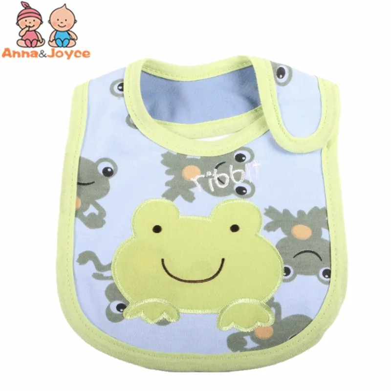 5 шт./лот Смешанные продажи хлопковые детские нагрудники водонепроницаемые для