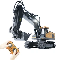 excavator rc car 120 remote control car 11ch construction engineering vehicle crawler cars and trucks educational toys for boys