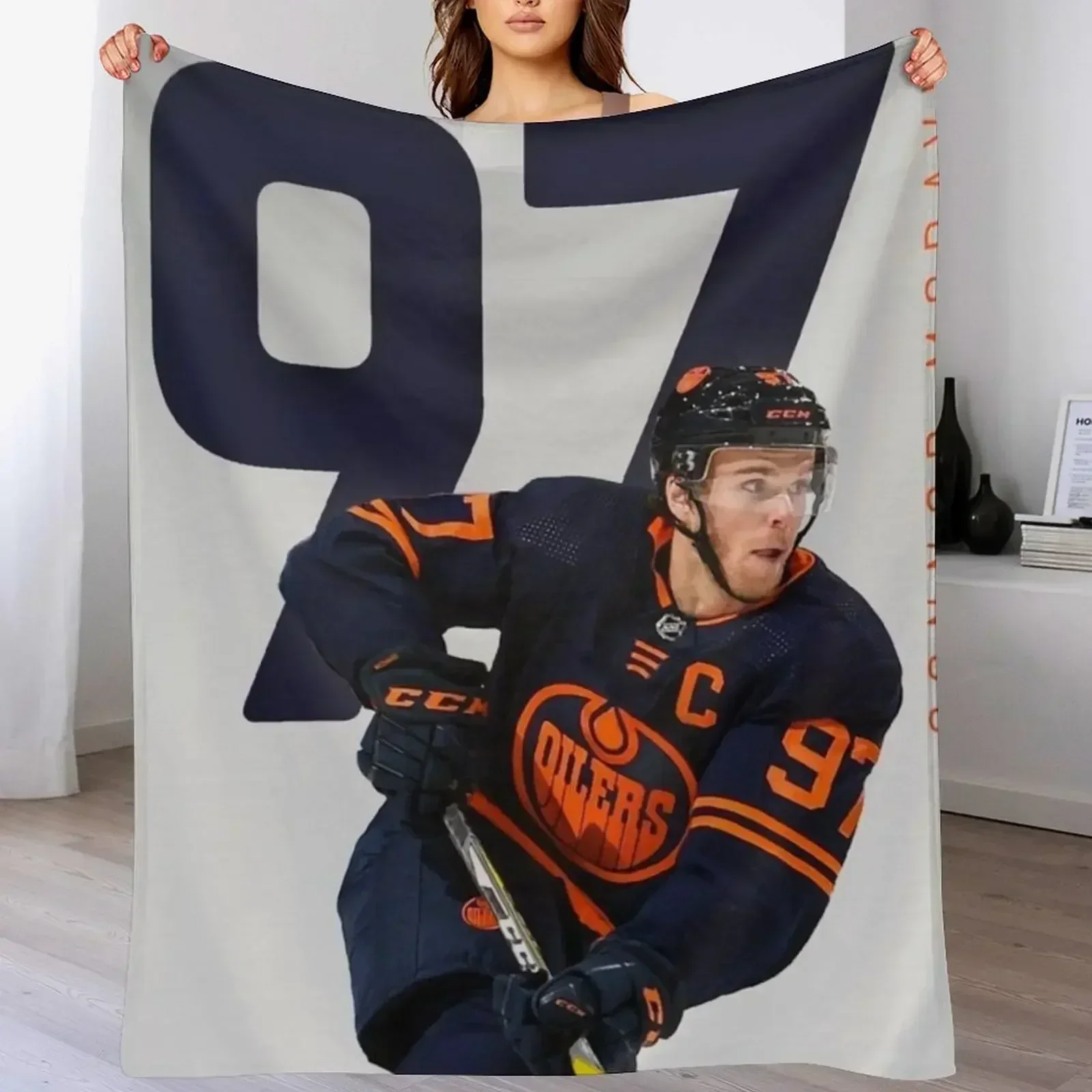 Одеяло Connor McDavid Thins косплей аниме самое мягкие одеяла