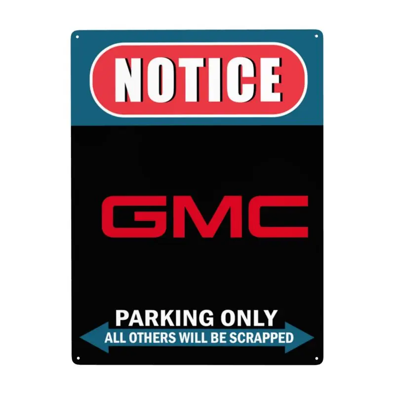 

GMC Art Metal Iron Sign Poster Plaque Bar Pub Club Cafe Home Plate For Wall Decor Art