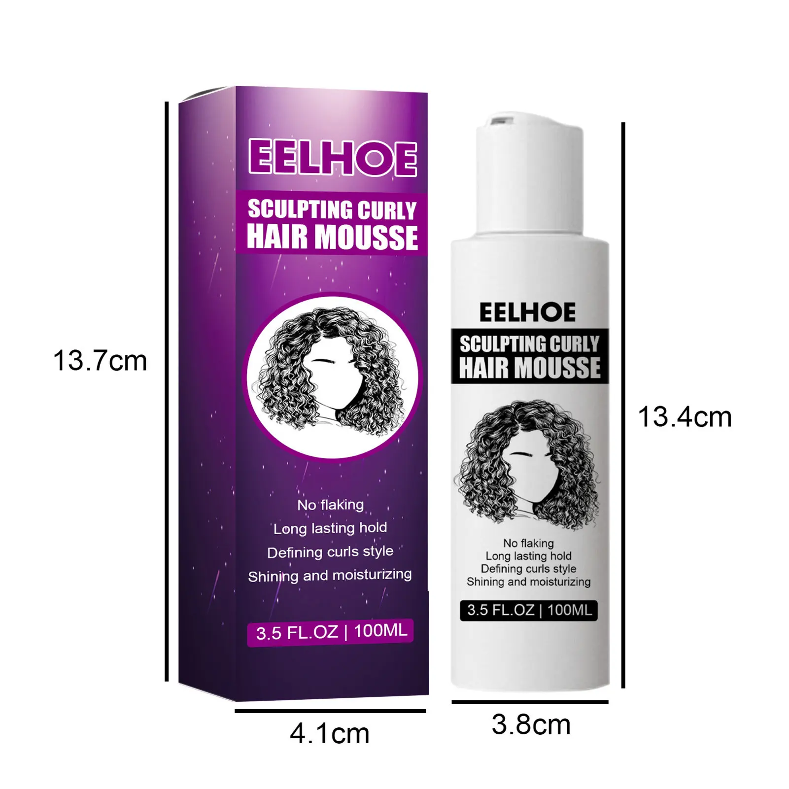 Hair Repair Serum Damaged For Frizz Control Shine And Straightening Mousse Products 100 Ml Smoothing |