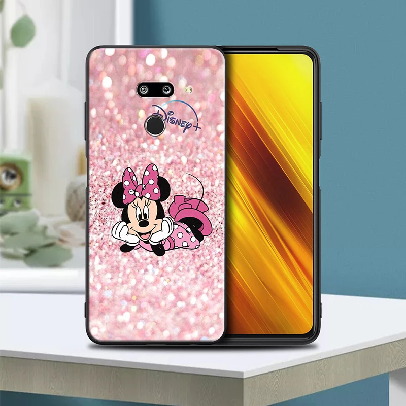 Разноцветный чехол с рисунком Микки и Минни для LG K92 K42 K22 K71 K61 K51S K41S K30 K20 2019 Q60 V60 V50 S