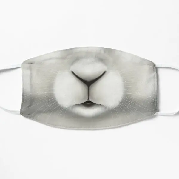 

Arctic Hare Face Flat Printing Face Mask Washable Dustproof Windproof Cotton Unisex Winter Reusable Beauty Accessories