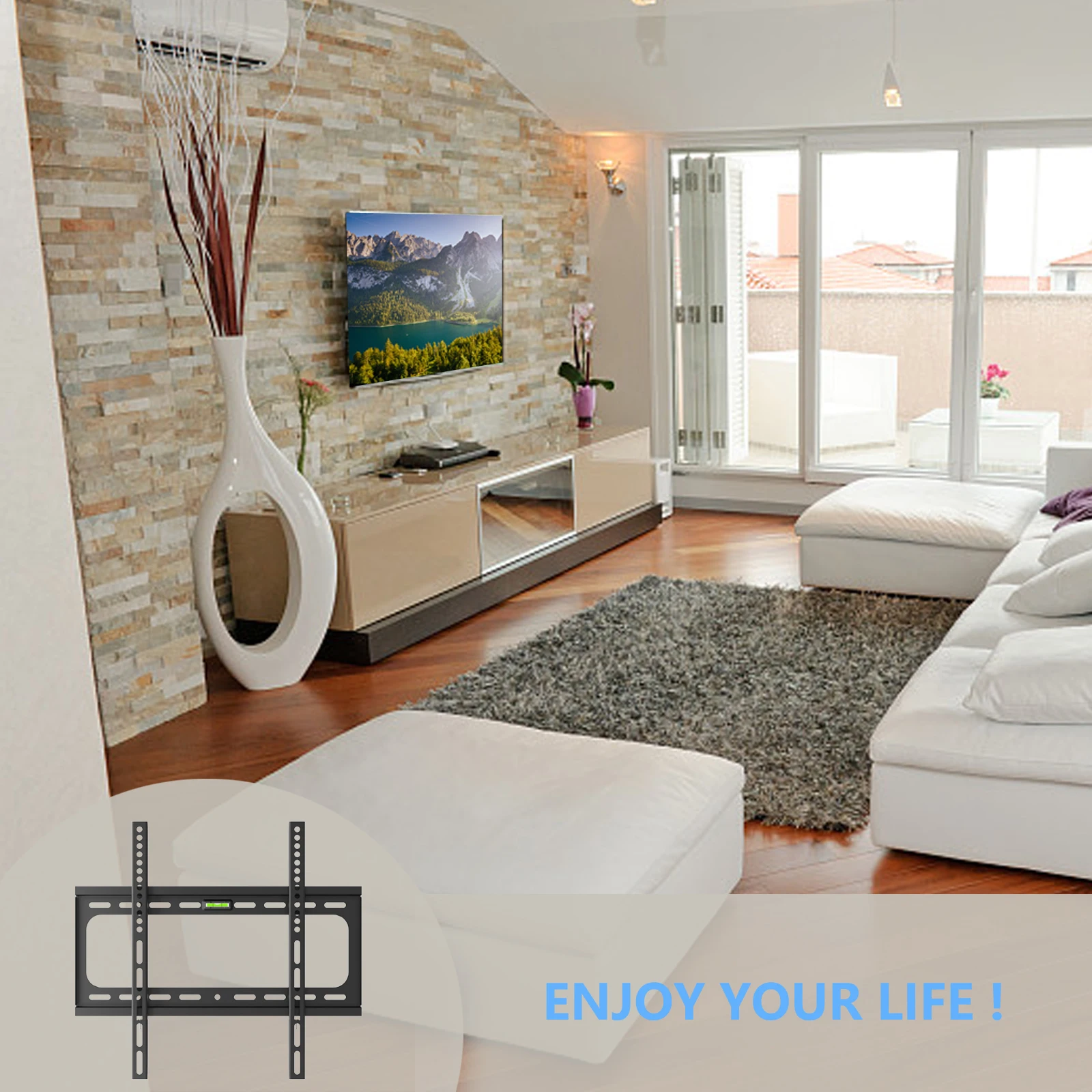 Настенное крепление для телевизора Suszhe настенное 42 дюйма с многобрендовыми