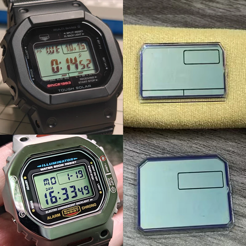 Фото Экран высокой четкости DW5600 GWB5600 GWM-B5000 GWM5610 GW5600, модернизированный STN LCD-экран для Casio, с высокой контрастностью. №3