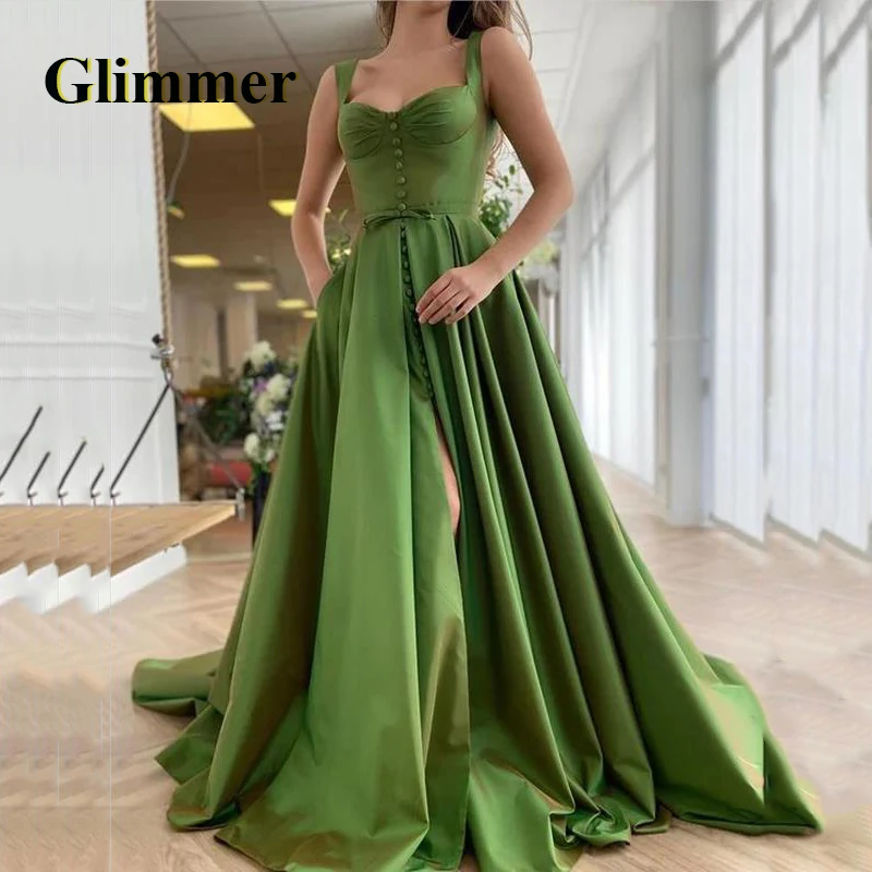 

Glimmer Simple Sweetheart Evening Dresses Formal Prom Gowns Customizable Colors Abendkleider Vestidos De Gala For Women 2022