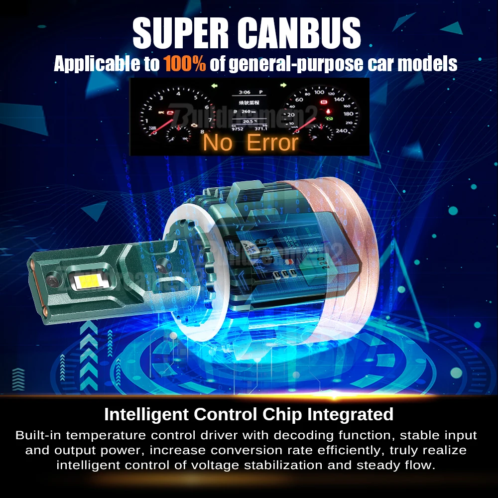 Автомобильная фара высокой мощности 2X120 Вт фонарь заднего света 2012 лм головка