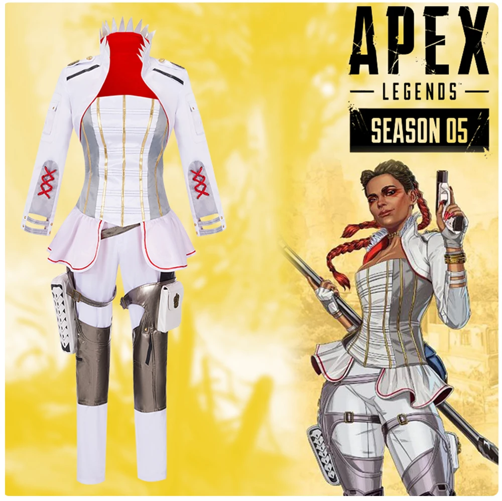 

Game Apex Season 5 Cosplay Costume Legend Loba Outfits Women Uniform Suit Halloween Carnival Party Custom Made