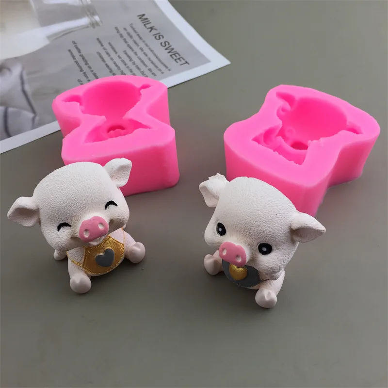 3D милая искусственная силиконовая форма для мусса пирожных пяток утка