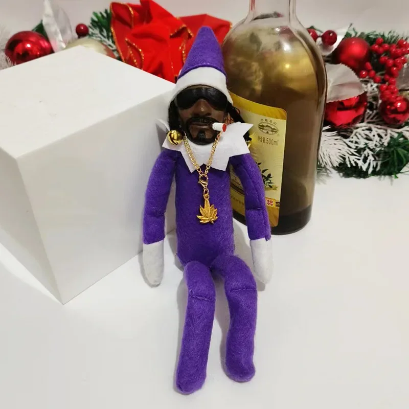 1 шт. Snoop on A Stoop Рождественская кукла эльфа 2024 Рождественские украшения