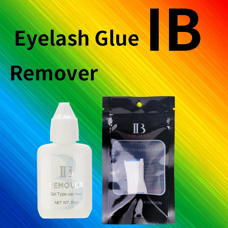 

IB Professional Eyelash Glue Remover False Eyelashes Extension Gel Remove Debonder Korea original I-Beauty Makeup 5 Bottles 15ML
