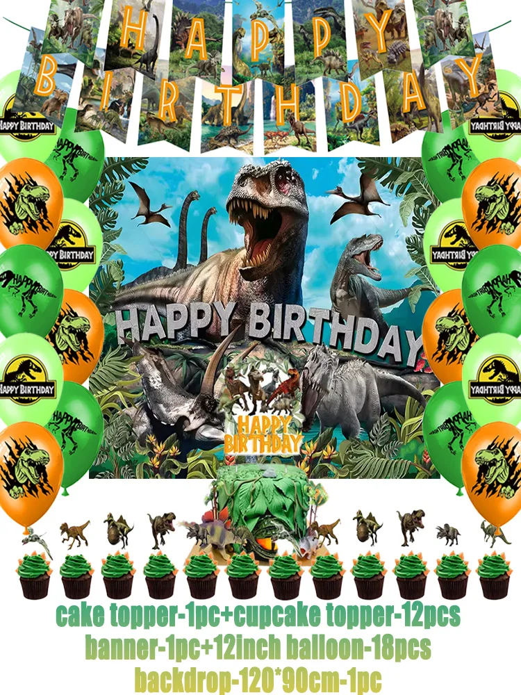 

Набор декора для детского праздника "Юрский период"