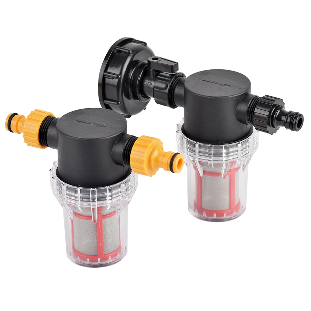 Сетчатый фильтр для полива сада 3/4 дюйма быстрый соединитель