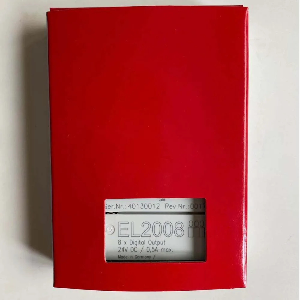 Совершенно новые модули управления цифровым выходом BECKHOFF EL2008.