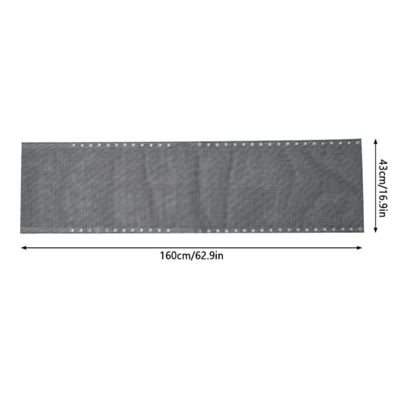 Folding Recliner Replacement Cloth Mesh Outdoor Lounger Cover Pad E9ld