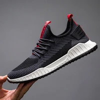 2022 mens sports shoes breathable lightweight casual shoes breathable fashion sneakers flying woven mens shoes summer sneakers