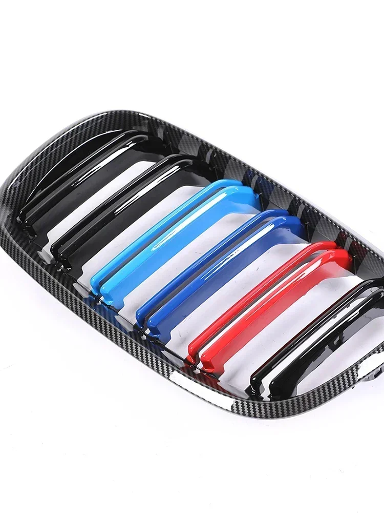 Боковой маркер M цвет глянцевая черная гоночная решетка крышка для BMW X5 X6 E70 E71