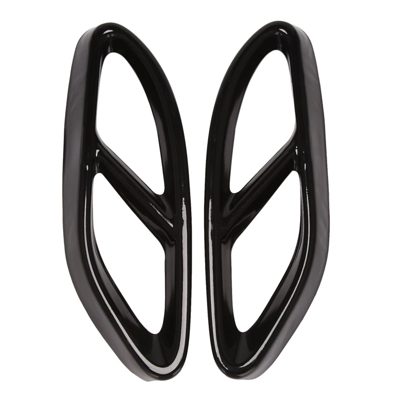 

Top Quality For Mercedes Benz GLC A B C EClass W205 Coupe W213 W176 W246 2016-17 Car Accessory AMG Exhaust Cover Trim 304 Steel