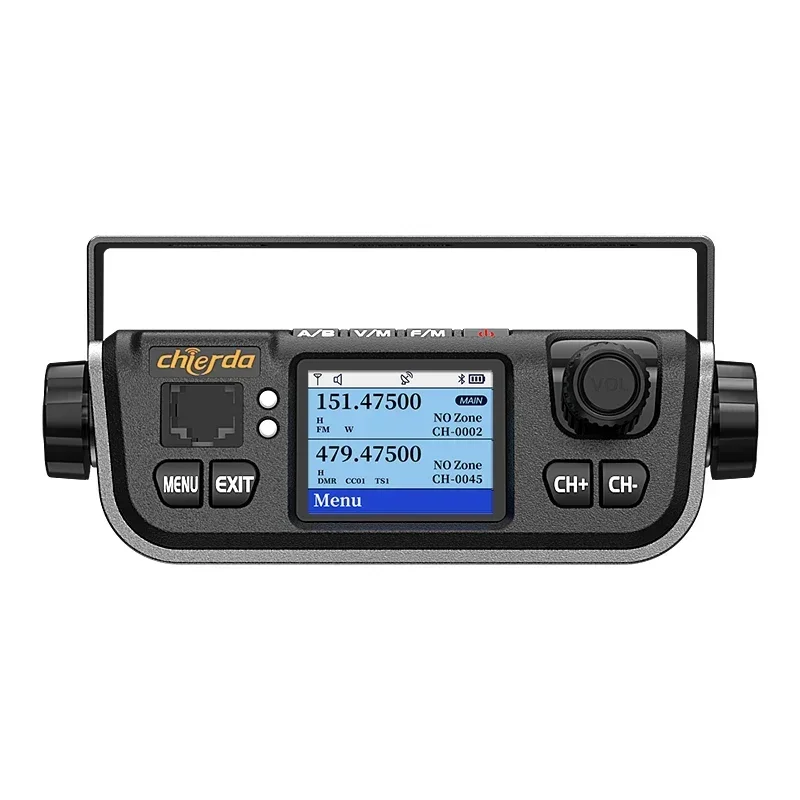 Фото 2025 горячая распродажа M520D GPS 25 Вт DMR цифровой UHF VHF FM мобильный радиоприемопередатчик Woki Toki автомобильная karbowany рация для автомобиля №4