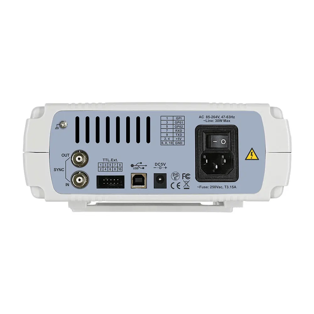 

JUNCTEK JDS8080-UK Function Arbitrary Waveform Generator Dual Channel Signal Source 275MS/s 14bits Frequency Meter 60Mhz 80Mhz