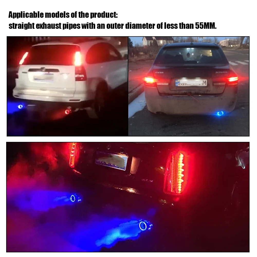 Универсальный Модифицированный Автомобильный Глушитель С Впускным Отверстием