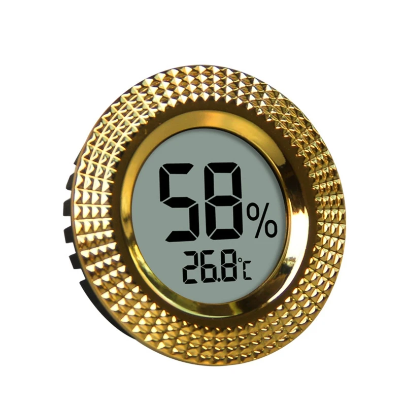 

Cigar Insert Incubators Supplies For Detector Humidors Digital Hygrometer Thermometer Indoor Mini Gauge Jars Greenhouse