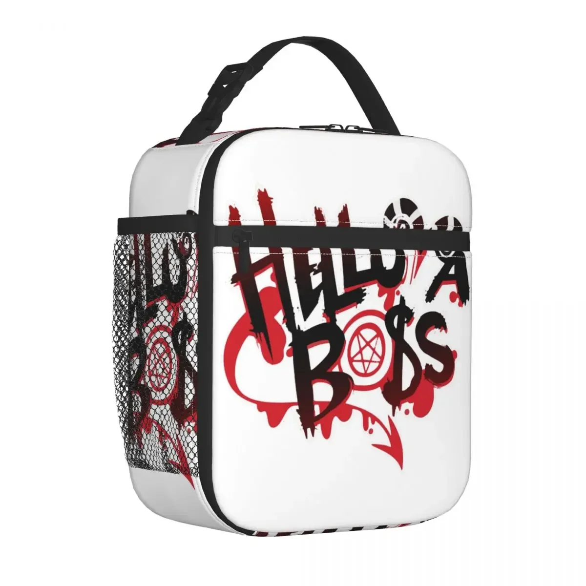 Helluva Boss Анимированная Сумка Для Обеда В Стиле Аниме Женская Водонепроницаемая