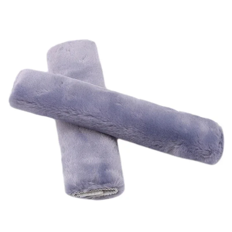 

2 шт., мягкий плюшевый чехол для автомобильного ремня безопасности