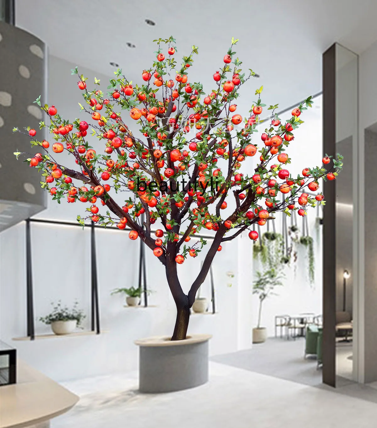Имитация гранатового дерева персикового боярышника груши яблока большое