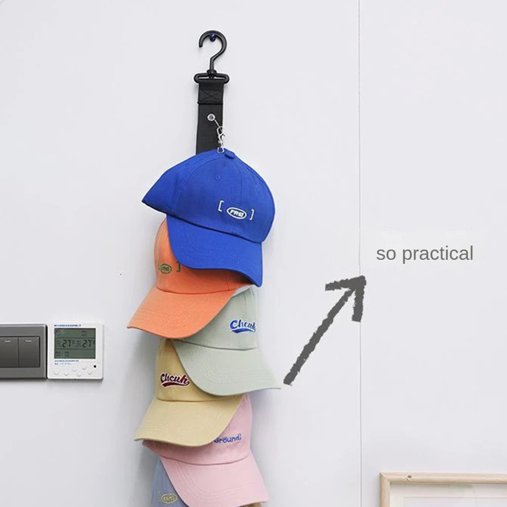 

Baseball Organizer Hanger 10 Clips Holder Hat Organizer for Closet Hat Storage Clips for Hang Ball Caps Display TTMMBI