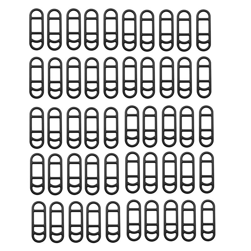 

50Pcs Bike Silicone Mount Band Bicycle Silicone Belt Black Cycling Rubber Straps for Bicycle Light Sets