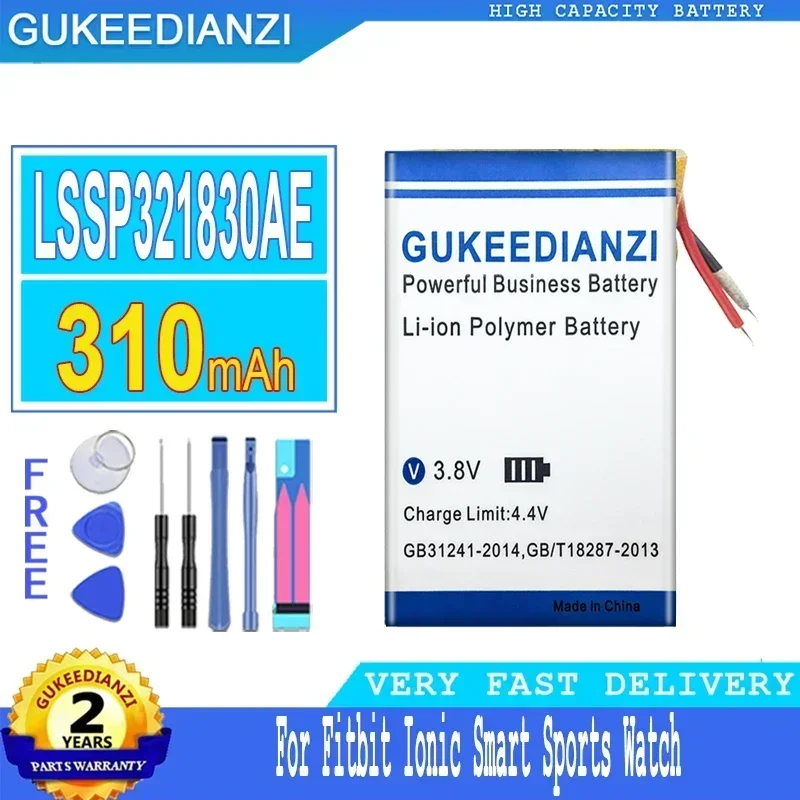 Сменный аккумулятор большой емкости 310 мАч для Fitbit Blaze FB502 LSSP321830/ионные