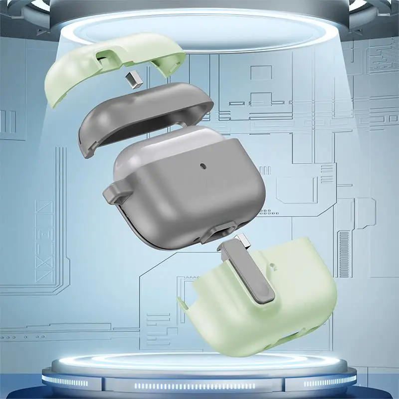 Защитный чехол для AirPods Pro 2/3/4/5/6/7/8/9/10/11/12/13/14/15/16/17/18/19/20/21/22/23