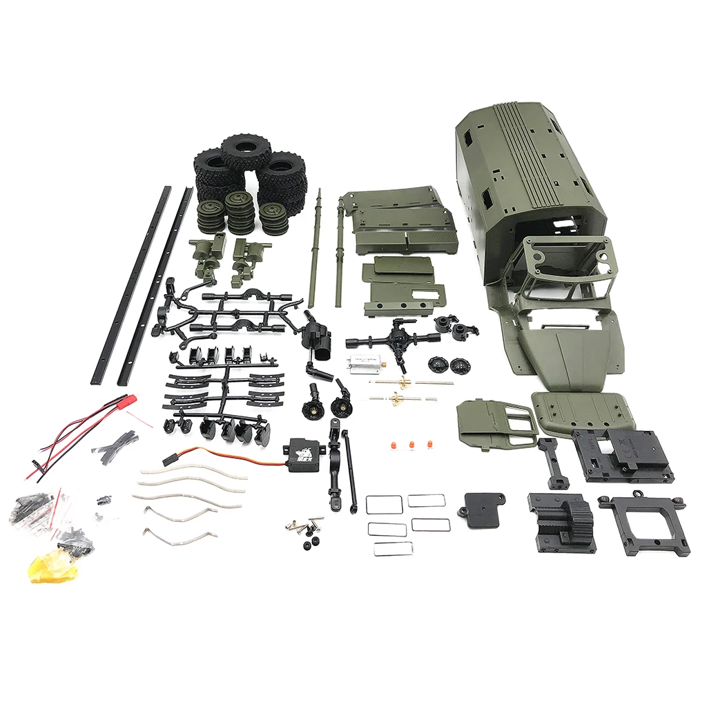 

1/16 Scale Radio Control WPL 6 Army Truck Model Kits Shell