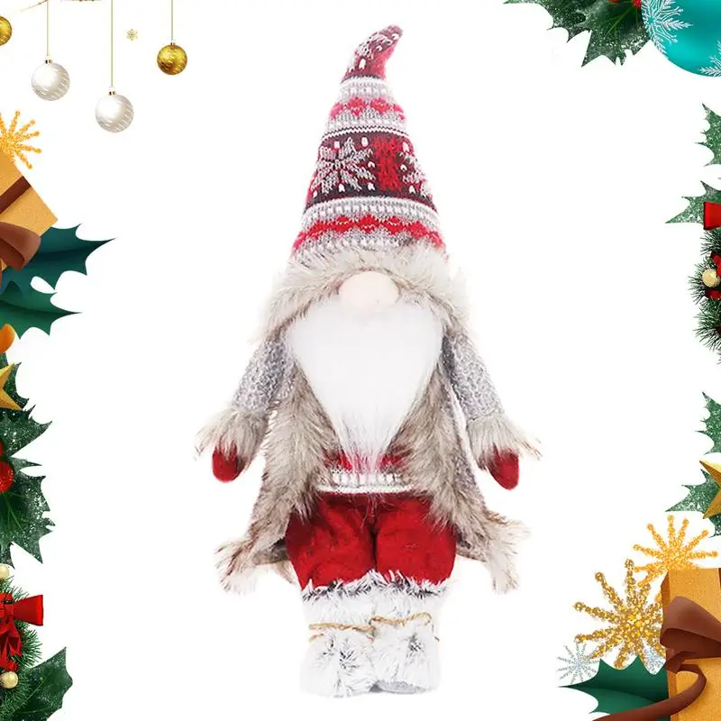 

Искусственное украшение, Рождественская подставка, Искусственная елка, Рождественская подставка, декоративная коллекция фигурок Санта-Клауса