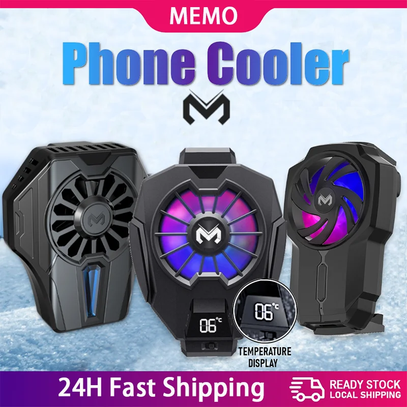 Mobile Phone Air Cooler For Cell Phone Cooling Fan Radiator Cooler System Game Cool Heat Sink For iPhone Xiaomi Huawei Tablets