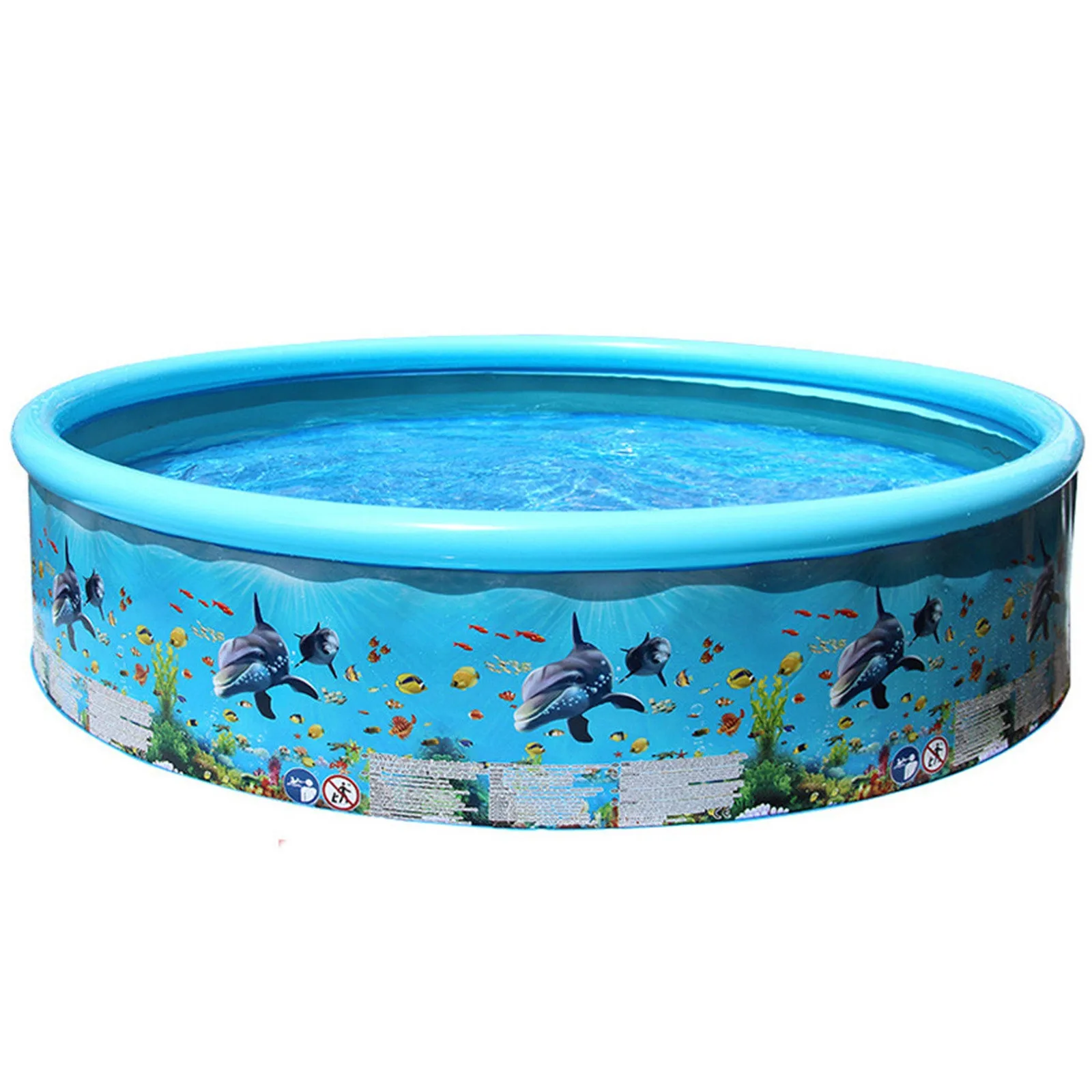 

Blow Up Pool for Kids PVC(PVC)Reinforce the edges bathroom unisex Party Set Fun