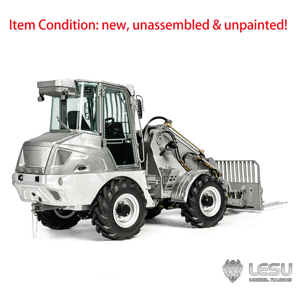 LESU AT1050 1/14 RC гидравлический вилочный погрузчик радиоуправляемый телескопический