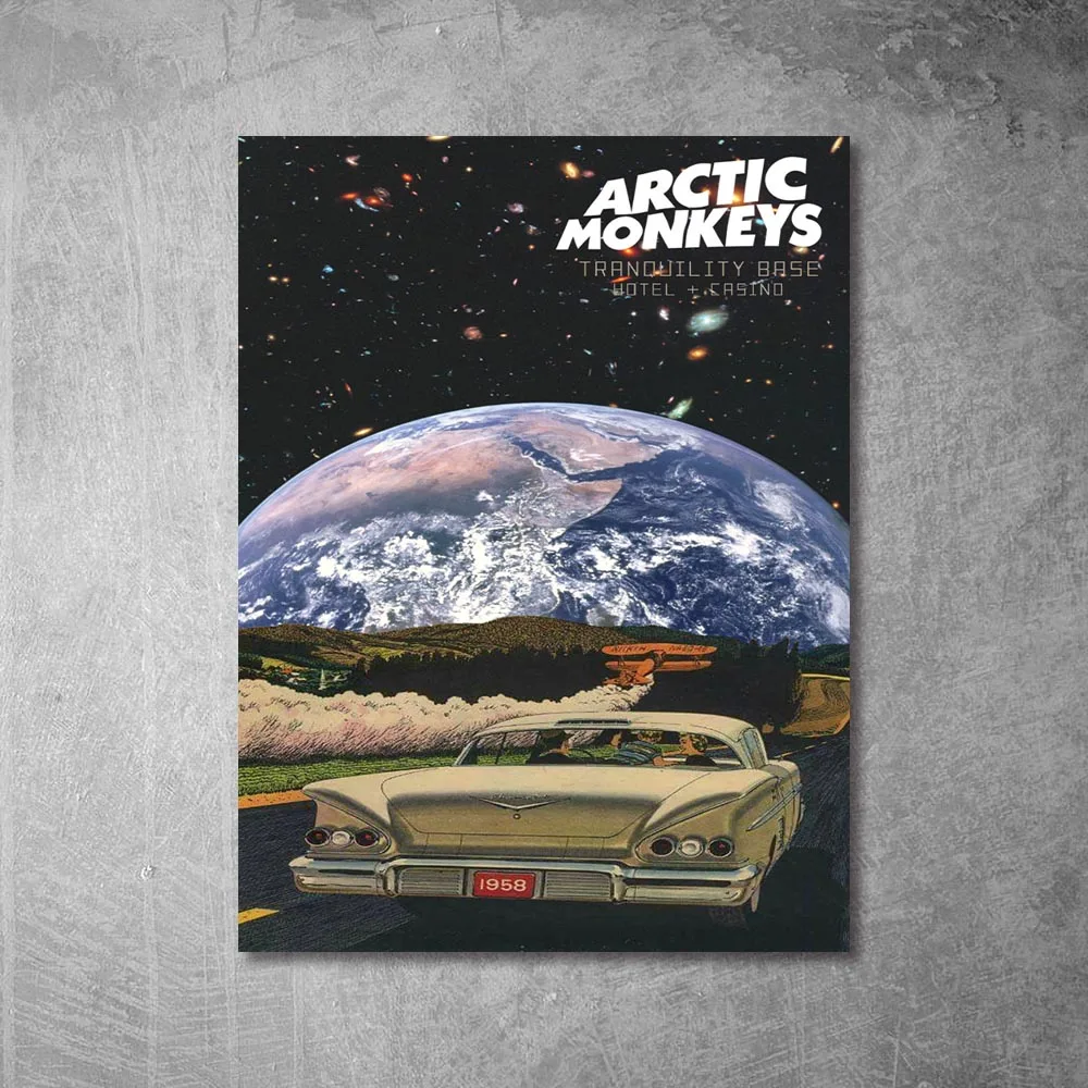 

Современный абстрактный постер RELIABLI ART Music Arctics Monkeys