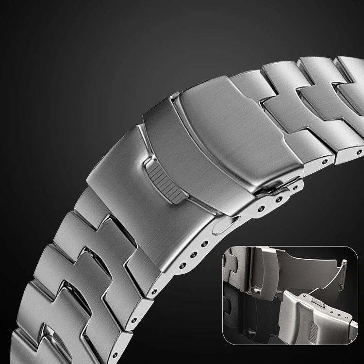 Titanium Alloy Strap for Huawei Gt3 Gt2 Metal Watch3pro New GS3 Smart Watch Magic2 dream Business Runner New Porsche Men