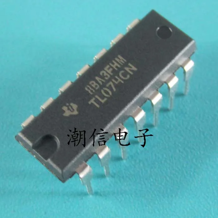 

50 шт./лот TL074CN DIP-14