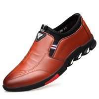 supnumu leather shoes mens leather spring 2022 new mens business casual soft soled non slip breathable all match footwear men
