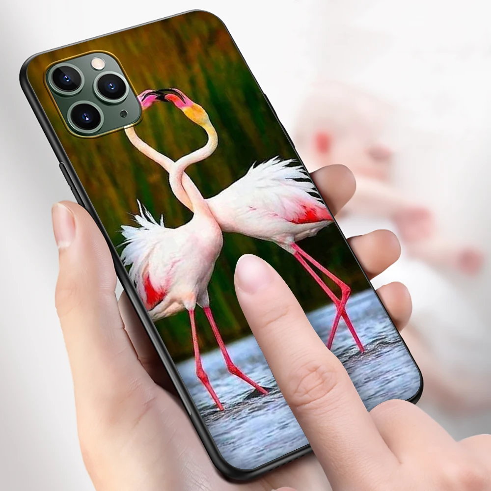 A26 Flamingo Soft Silicone Case for Xiaomi Mi F1 9T Pro A1 5X A2 Lite A3 CC9E 10T 11T 12Pro 12X Caver